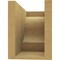 Ekena Millwork 6in. W x 8in. H x 12in. L Newport Woodgrain TimberThane Rafter Tail, Primed Tan RFTUR06X08X12NEWRCPR - alternate 3